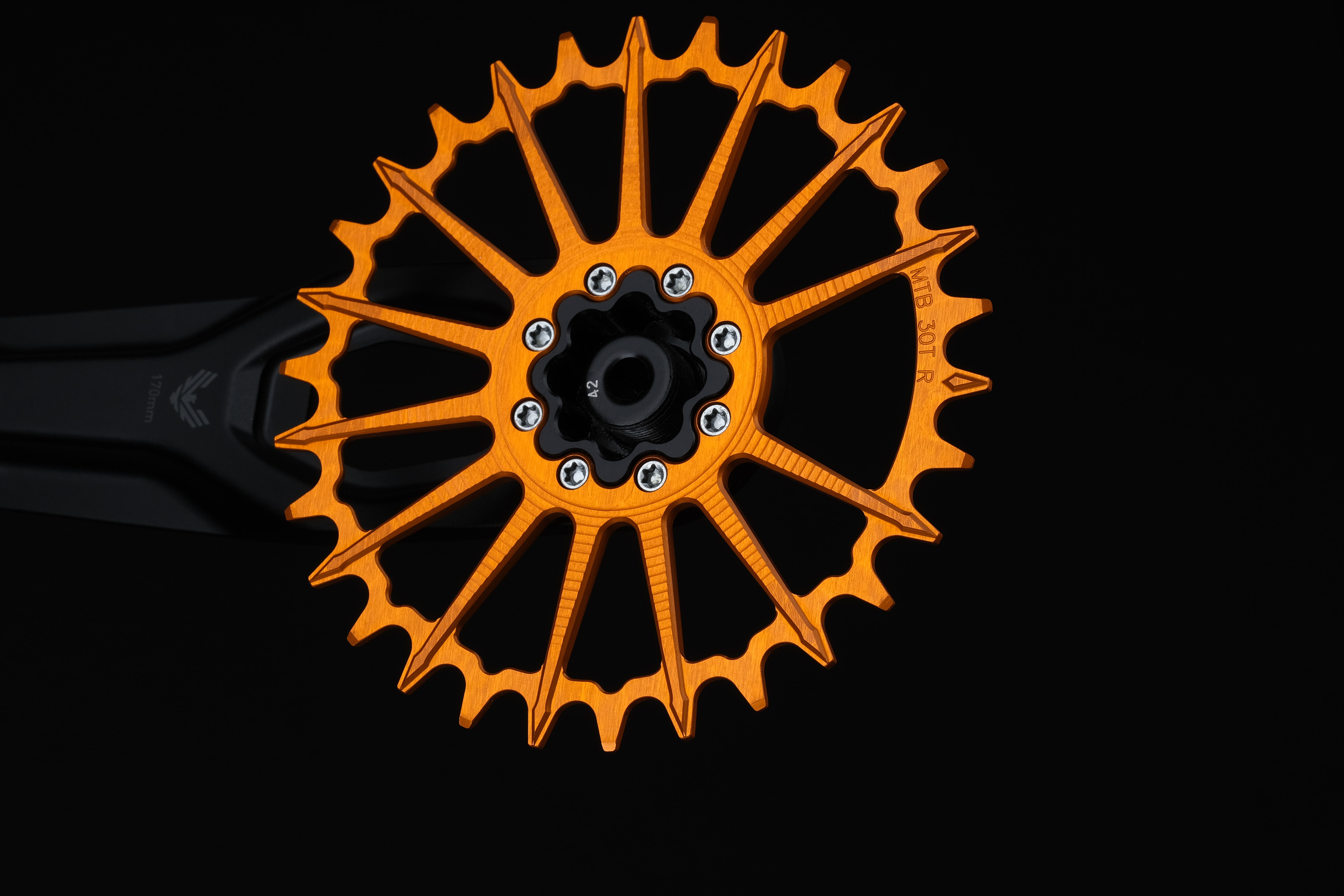 DM MTB Chainring for SRAM 8-bolt