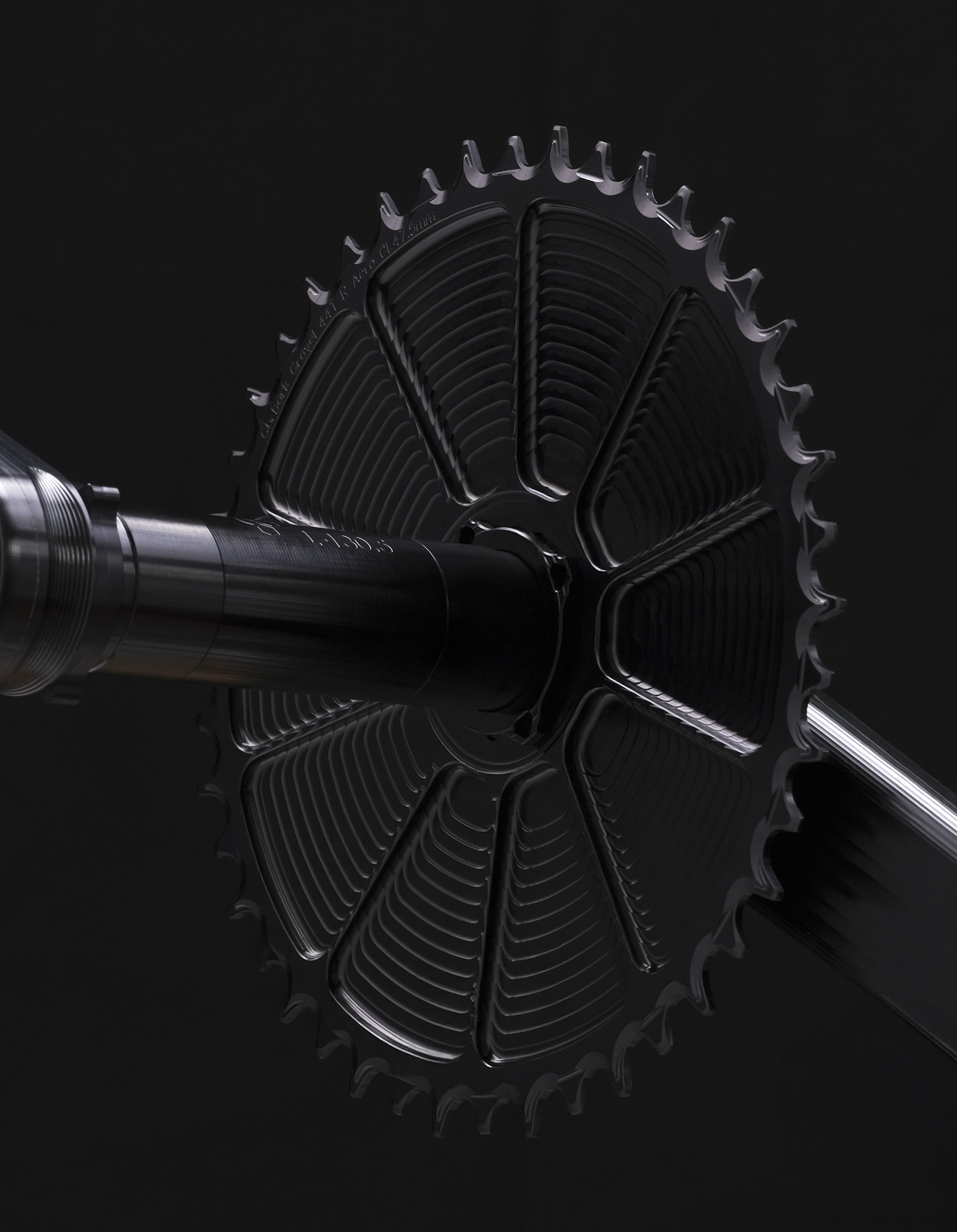 DM AERO chainring for Garbaruk