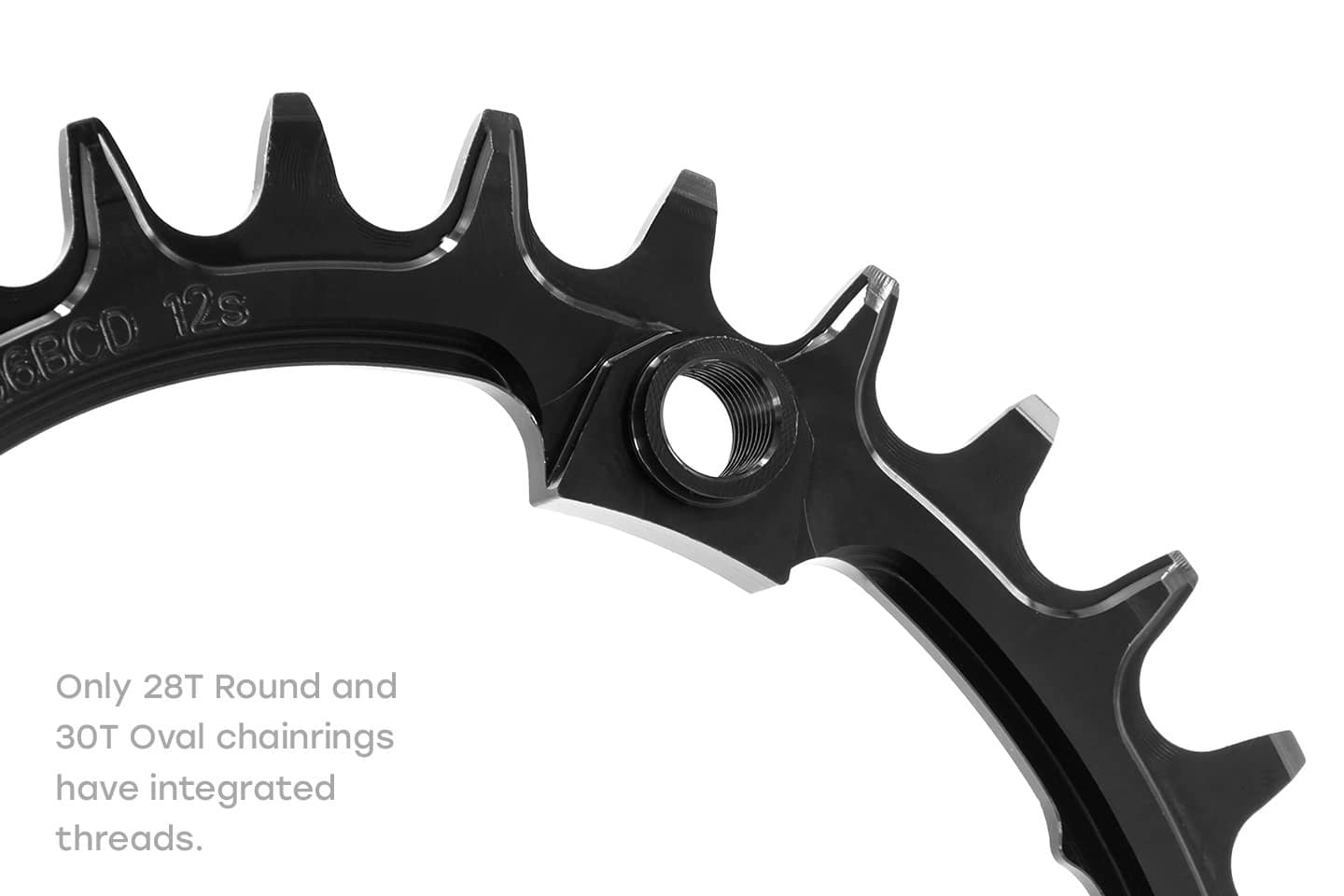 96 BCD (Symmetrical for Shimano Compact Triple) Oval